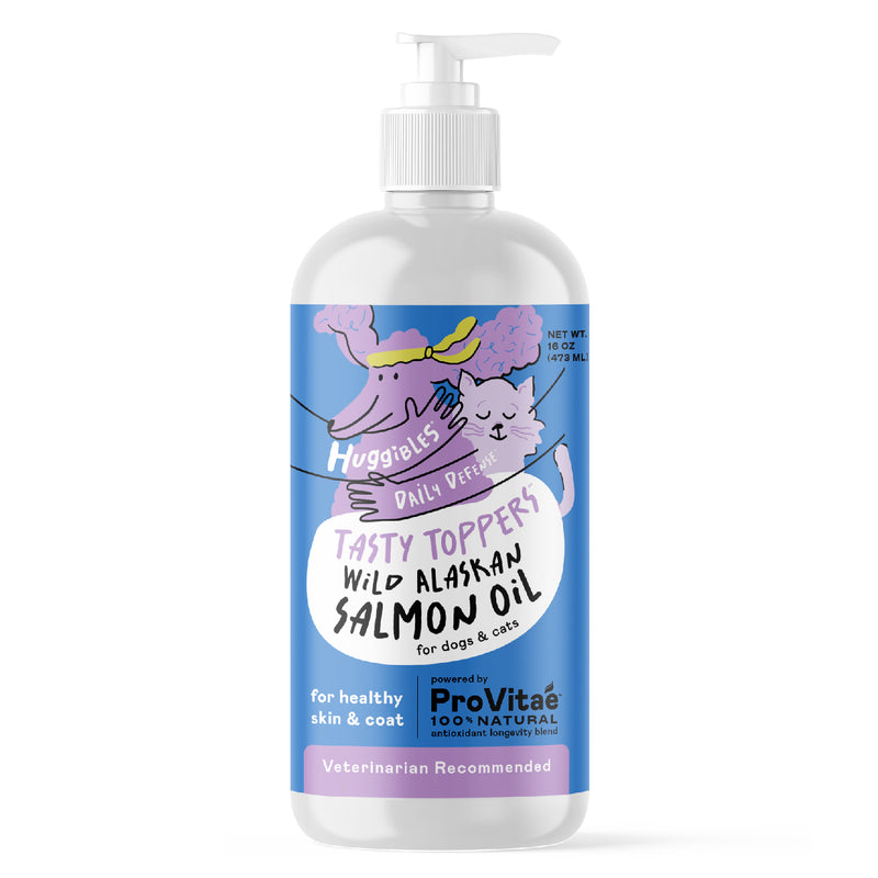 Wild Alaskan Salmon Oil for Dogs and Cats