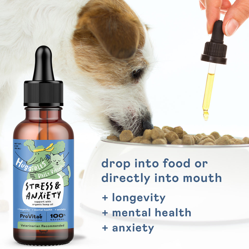 Stress & Anxiety Support Health Supplement For Cats and Dogs ...
