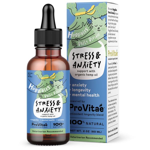 Huggibles Daily Defense for Stress & Anxiety | Dog supplement 